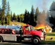 Acquired Structure Training Live Fire Photo